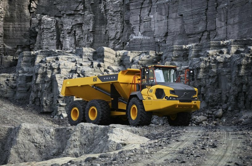 Introducing the all new Volvo A50<br>IMAGE SOURCE: Volvo Construction Equipment