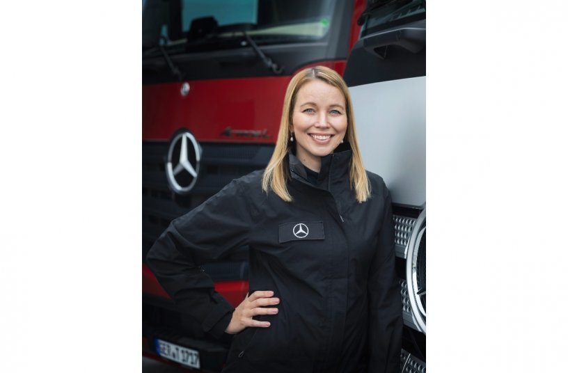 Stina Fagermann, Leiterin Marketing, Vertrieb und Services Mercedes-Benz Trucks<br>BILDQUELLE: Daimler Truck AG