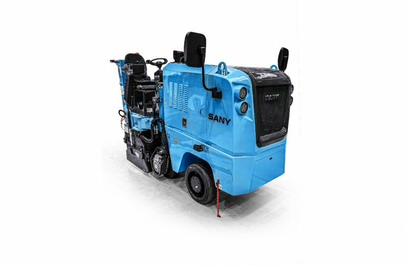 SANY SCM500E, the electric cold milling machine.<br>IMAGE SOURCE: SANY Europe GmbH