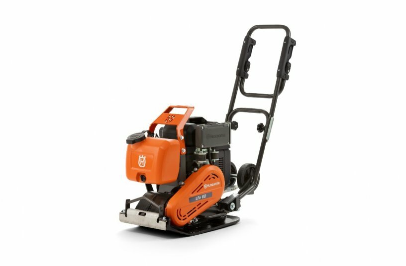 Husqvarna Construction stellt akkubetriebene Rüttelplatte LFe 60 LAT vor<br>BILDQUELLE: Husqvarna