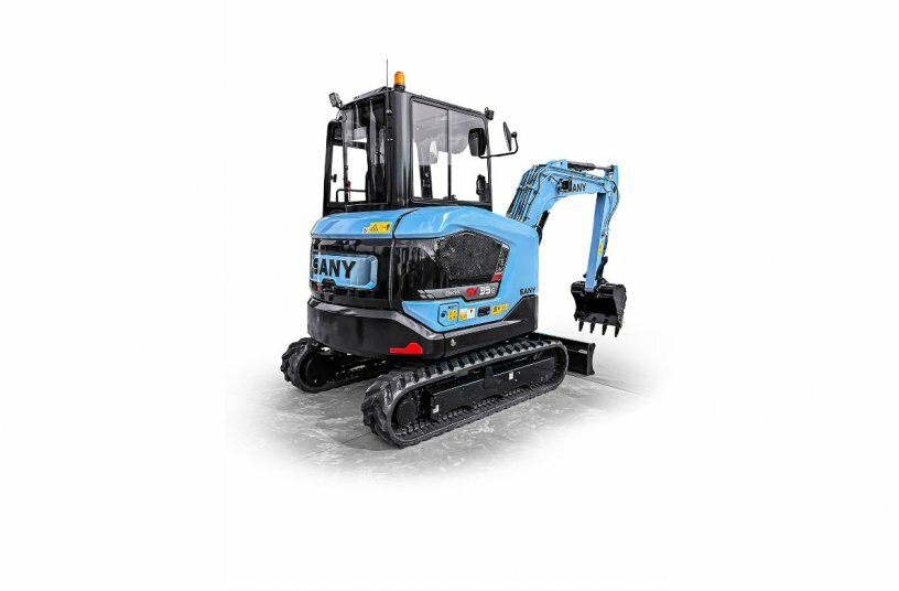 SANY SY35E – with modern design<br>IMAGE SOURCE: SANY
