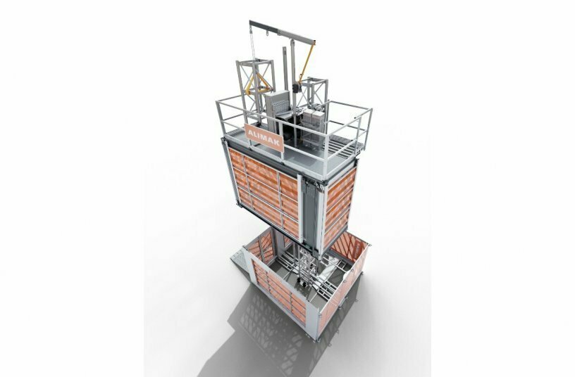 Alimak Scando 650a - Hebesystem mit Zubehör<br>BILDQUELLE: Alimak