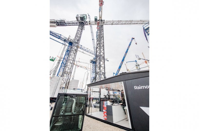 Raimondi on Bauma 2022<br>IMAGE SOURCE: Raimondi Cranes S.p.A