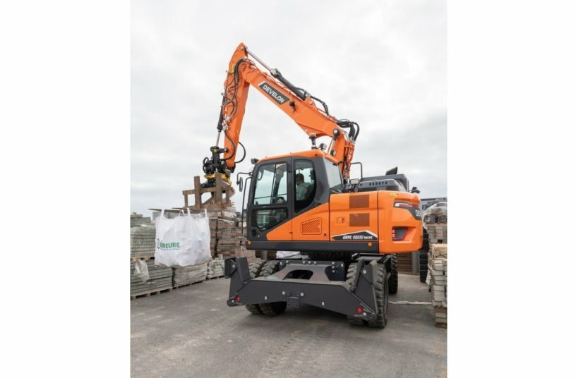 Major Performance Upgrades on Develon Wheel Excavators<br>IMAGE SOURCE: DEVELON