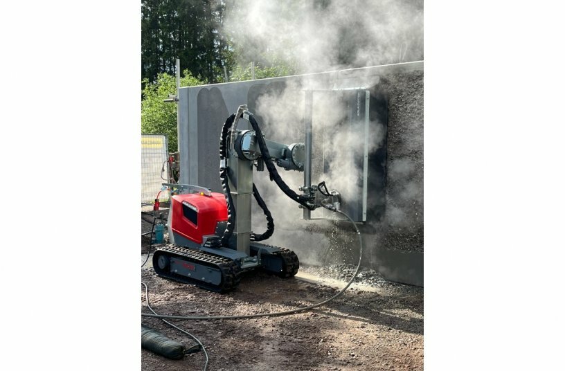 Aquajet showed its fleet of equipment and performed Hydrodemolition demonstrations at the company’s 2024 World Tour event in Germany.<br>IMAGE SOURCE: Aquajet