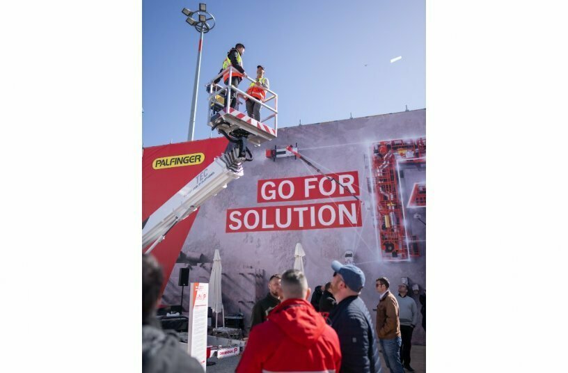 Neue Maßstäbe in der 3,5-Tonnen-Klasse: Auf der bauma zeigt PALFINGER, was möglich ist.<br>BILDQUELLE: PALFINGER AG