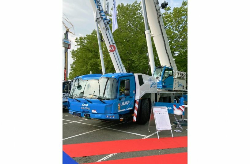 Manitowoc showcases Grove cranes at JDL Expo 2023<br>IMAGE SOURCE: Manitowoc