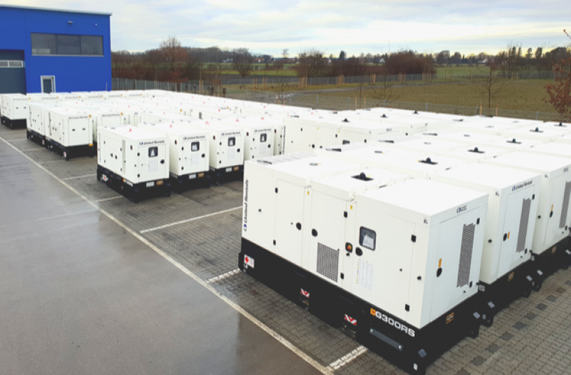 JCB bietet ein umfangreiches Sortiment an hochspezialisierten Dieselgeneratoren an. United Rentals hat bei JCB nun im größeren Umfang Stromgeneratoren für seinen Mietpark geordert.<br>BILDQUELLE: JCB Deutschland GmbH