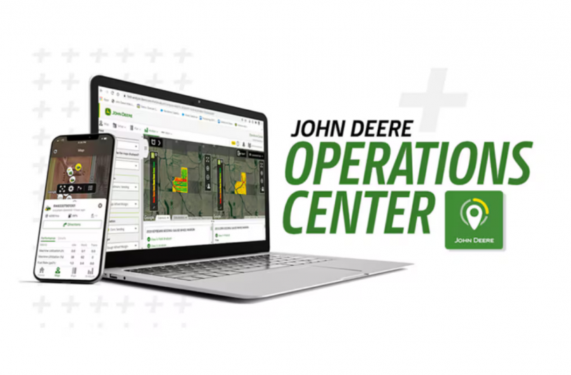 John Deere Operations Center<br>IMAGE SOURCE: John Deere