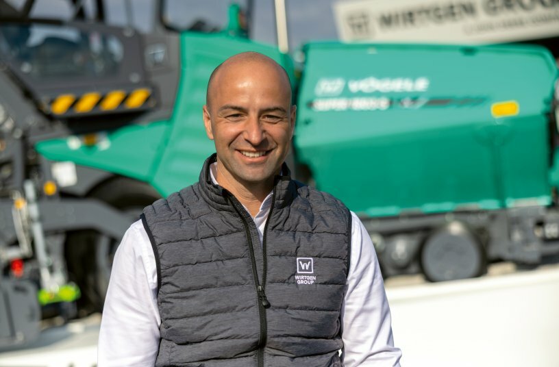 Marcio Cavalcanti Happle is Head of Sales, Local Marketing and Customer Support at Vögele.<br>IMAGE SOURCE: WIRTGEN GROUP