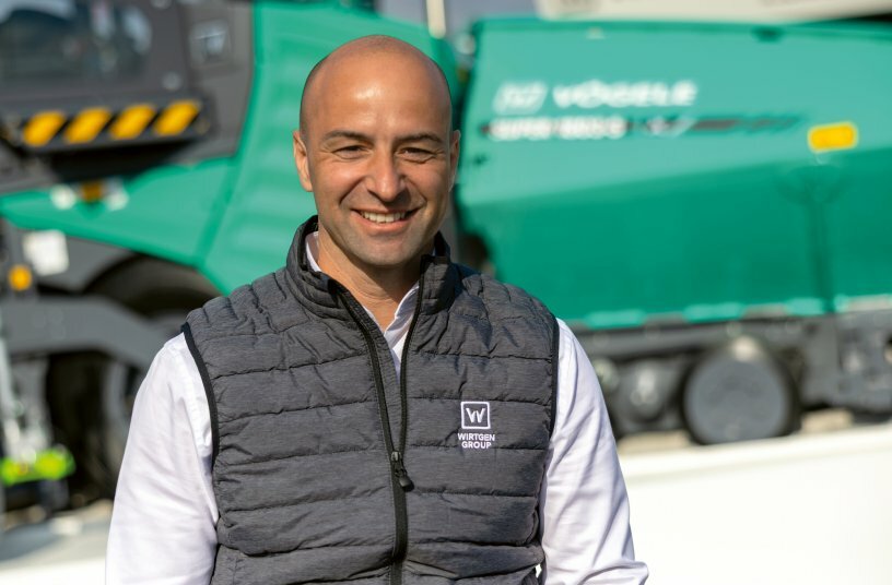 Marcio Cavalcanti Happle is Head of Sales, Local Marketing and Customer Support at Vögele.<br>IMAGE SOURCE: WIRTGEN GROUP