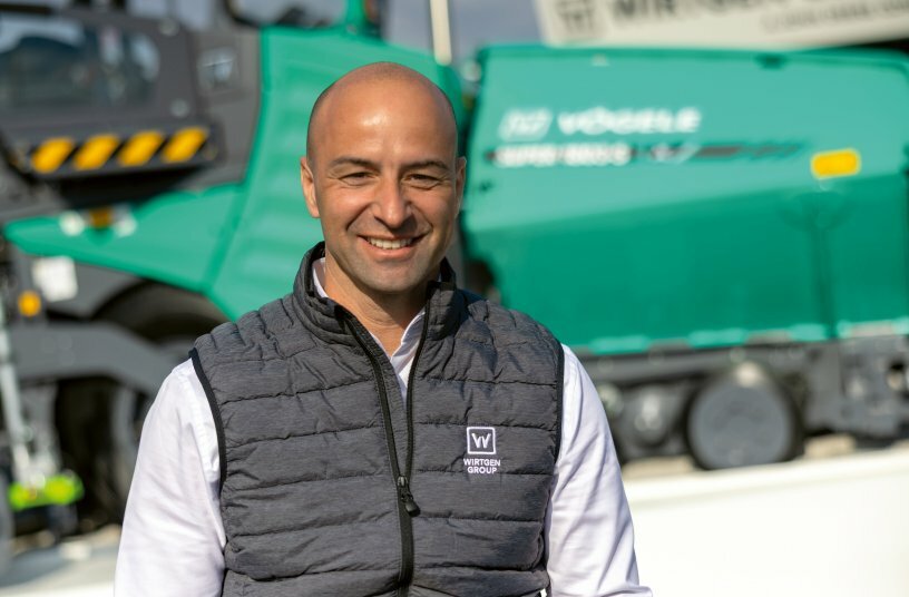 Marcio Cavalcanti Happle ist Head of Sales, Local Marketing and Customer Support bei Vögele.<br>BILDQUELLE: WIRTGEN GROUP