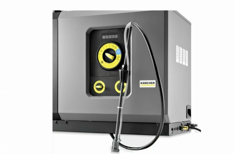 A central rotary switch and new electronics simplify operation and servicing.<br>IMAGE SOURCE: Alfred Kärcher SE & Co. KG