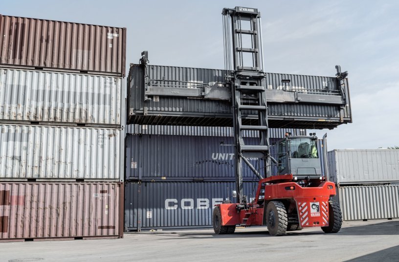 Kalmar Empty Container Handler <br> Image source: Cargotec Corporation; Kalmar 