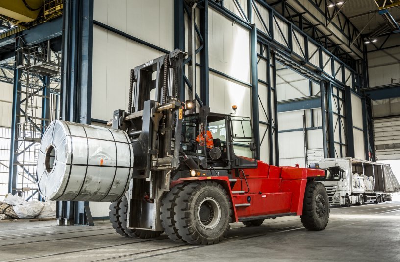 Kalmar Forklift <br> Image source: Cargotec Corporation; Kalmar 