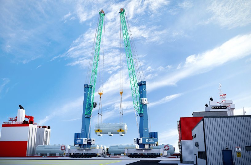 Konecranes electrifies 4 mobile harbor cranes with cable reel retrofits at  key Bulgarian port