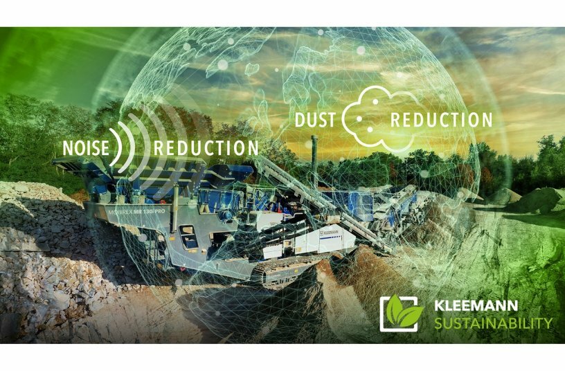 Kleemann plants: Less noise and dust for more sustainability.<br>IMAGE SOURCE: WIRTGEN GROUP