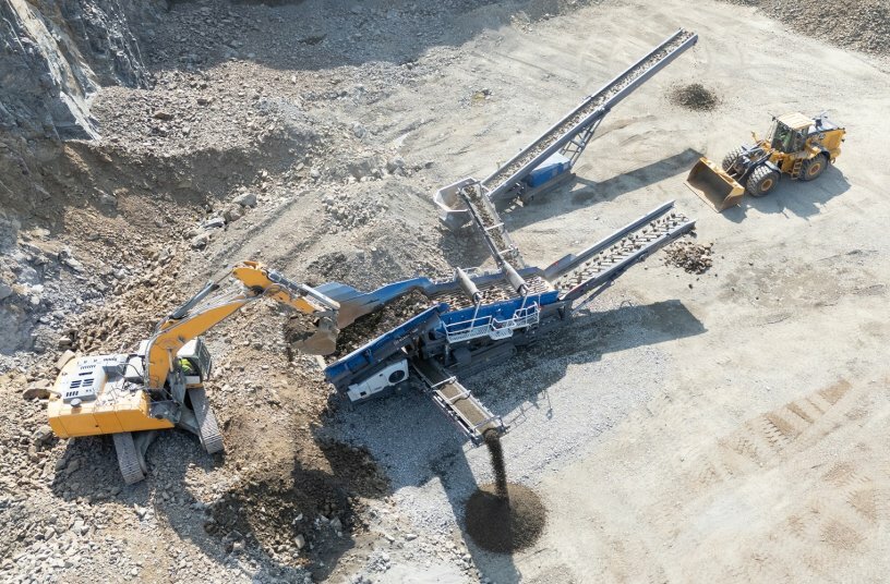 Market première: with the MOBISCREEN MSS 1102 PRO, Kleemann extends the upper segment of its portfolio of mobile scalpers above the already established MOBISCREEN MSS 802 EVO.<br>IMAGE SOURCE: WIRTGEN GROUP