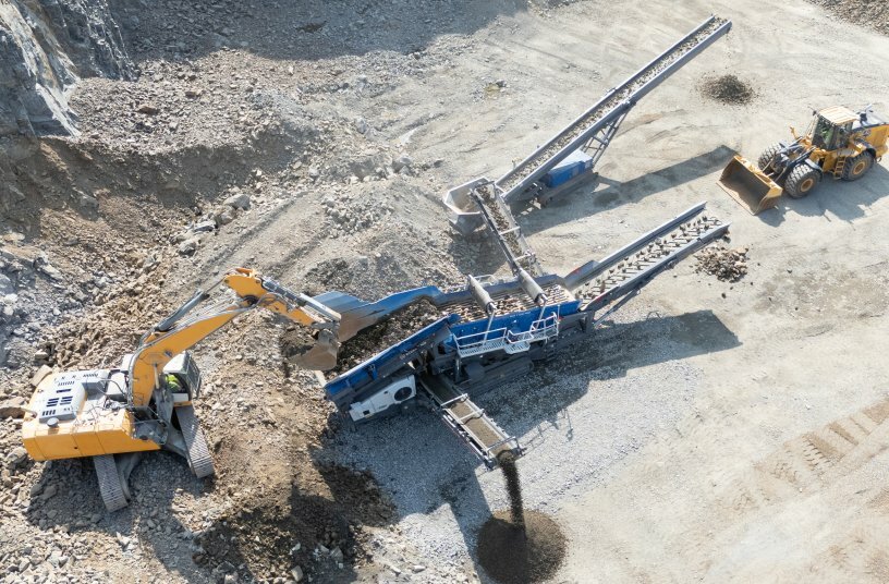 MOBISCREEN MSS 1102 PRO<br>BILDQUELLE: WIRTGEN GROUP