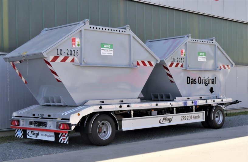 Fliegl Trailer’s sustainable vehicle trends at the Bauma 2022<br>IMAGE SOURCE: Fliegl Fahrzeugbau GmbH