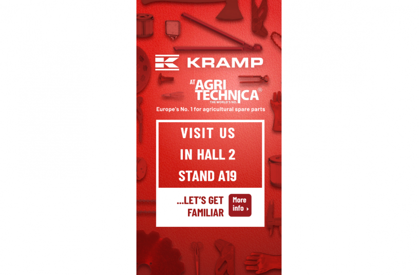 KRAMP auf der Agritechnica 2025<br>BILDQUELLE: KRAMP