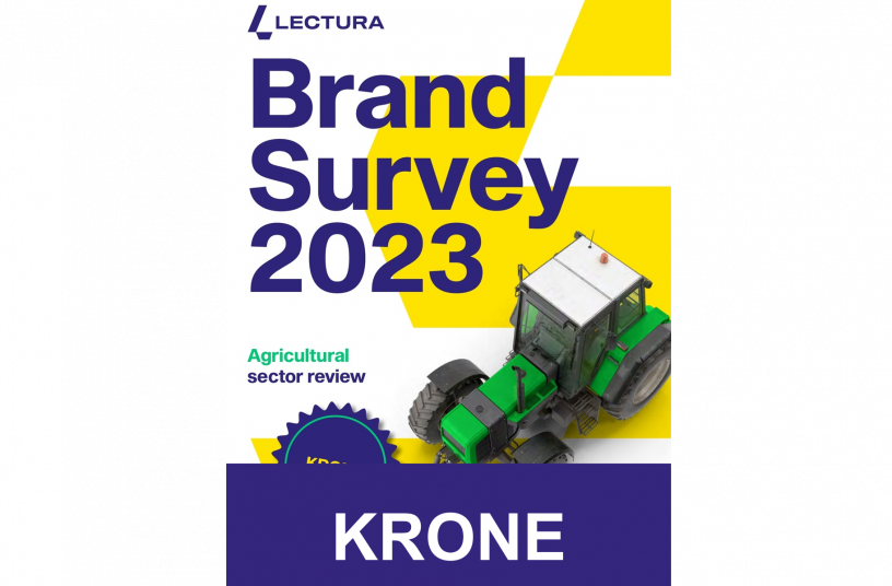 LECTURA Agri BrandSurvey - Krone<br>IMAGE SOURCE: LECTURA GmbH