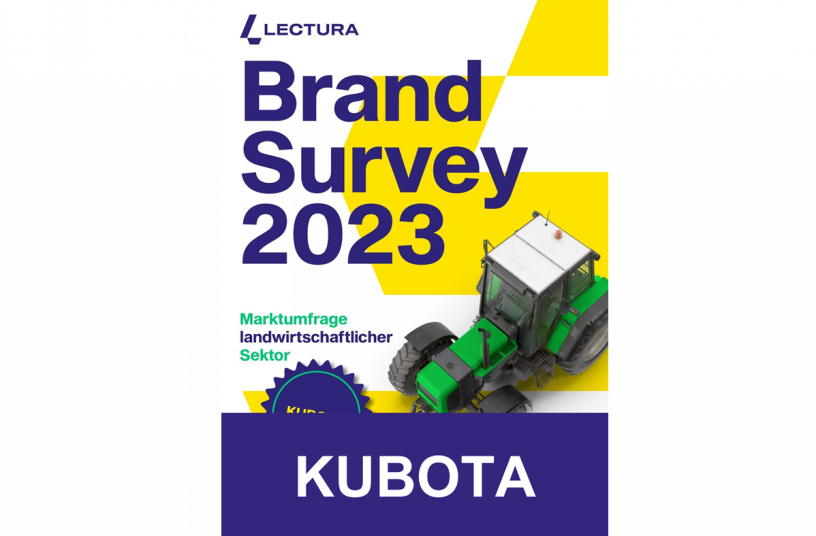LECTURA BrandSurvey: Kubota<br>BILDQUELLE: LECTURA GmbH