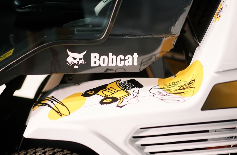 Bobcat L28 children's artwork <br> Image source: Doosan Bobcat EMEA