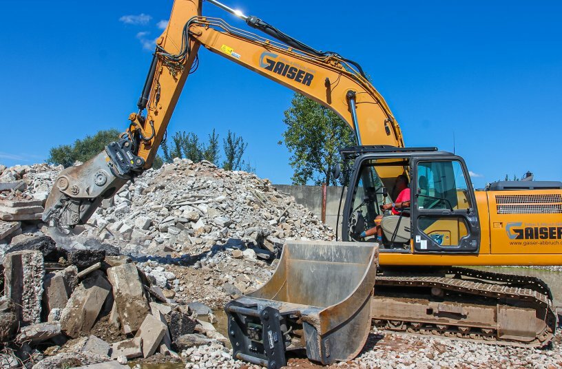 Der Lehnhoff SQ70/55 wurde für den harten Einsatz der Baggerklasse von 18 – 32 Tonnen entwickelt.<br>BILDQUELLE: Lehnhoff Hartstahl GmbH