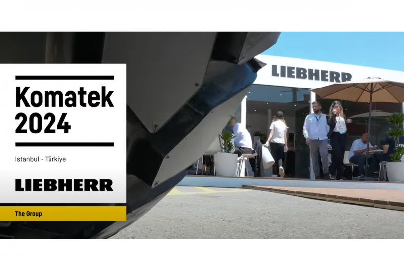 Komatek 2024: Liebherr-Innovationen bei Baumaschinen<br>BILDQUELLE: Truck1