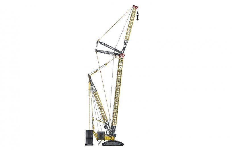 The new LR 12500-1.0 has been added to Liebherr’s portfolio of large crawler cranes.<br> Image source: Liebherr-Werk Ehingen GmbH