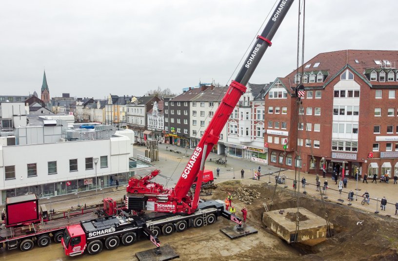 Heavyweight – The 30-year-old concrete colossus weighs in at a massive 104 tonnes. <br> Image source: Liebherr-Werk Ehingen GmbH