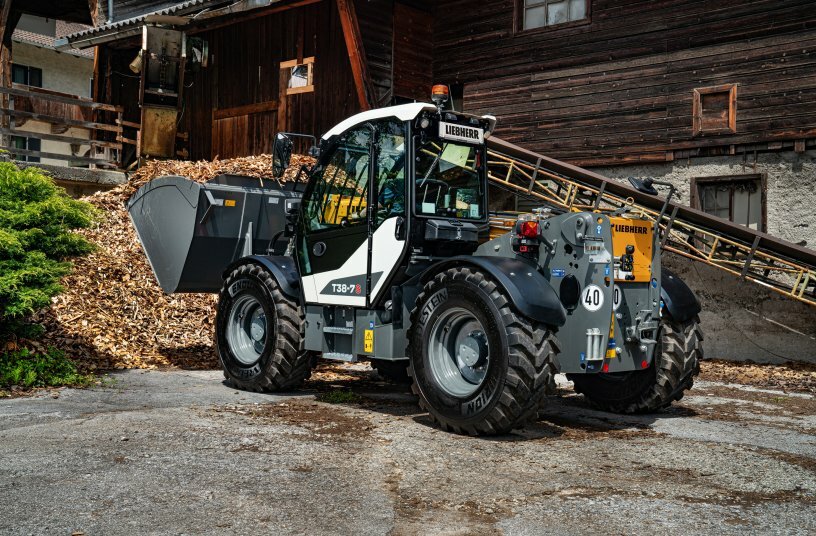 Liebherr Telescopic loader<br>IMAGE SOURCE: Liebherr-International AG