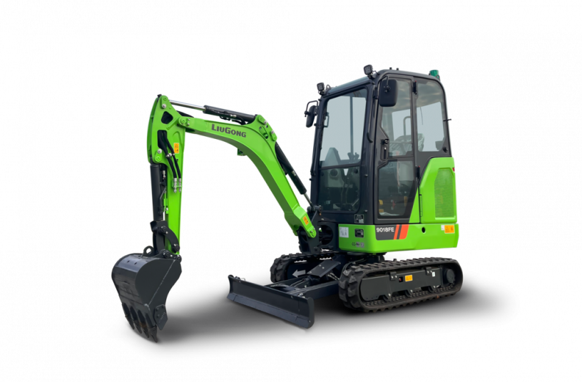 9018FE Elektro-Minibagger<br>BILDQUELLE: LiuGong Machinery Europe B.V.