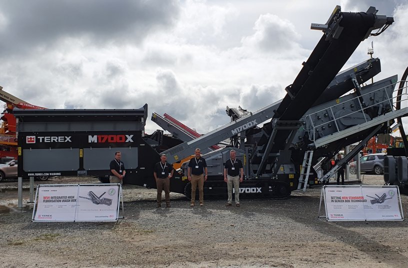 Terex Washing Systems Launch M1700X at Ireland’s CQMS<br>IMAGE SOURCE: Terex Washing Systems