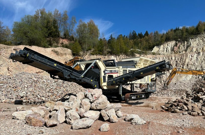 The flagship M515 trommel will be showcased in Crusher Alley, where visitors can see the machine operating in real time<br>IMAGE SOURCE: MDS