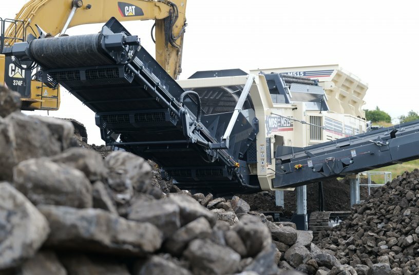 The flagship M515 trommel will be showcased in Crusher Alley, where visitors can see the machine operating in real time<br>IMAGE SOURCE: MDS