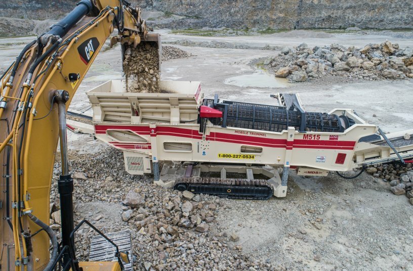 MDS M515 Redefines Rip Rap Processing in North America | LECTURA Press