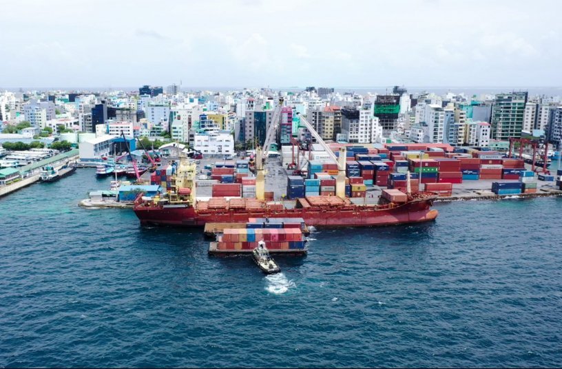 Maldives Port<br>IMAGE SOURCE: Cargotec Corporation; Kalmar