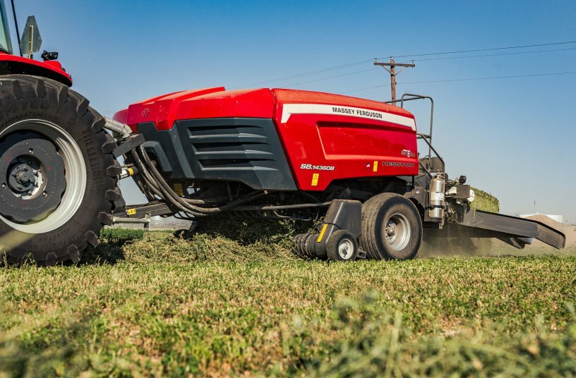 Massey Ferguson bringt die neue Doppel-Quaderballenpresse auf den Markt<br>BILDQUELLE: AGCO Corporation