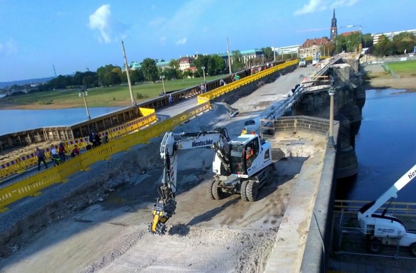 Brückeninfrastruktur vor dem Kollaps: Warum mobile Aufbereitung mit MB Crusher eine Lösung ist<br>BILDQUELLE: MB Crusher