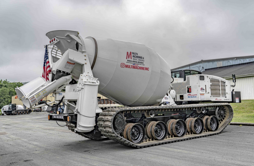 McNeilus Concrete Mixer Prinoth Panther T16 <br> Image source: PRINOTH LTD