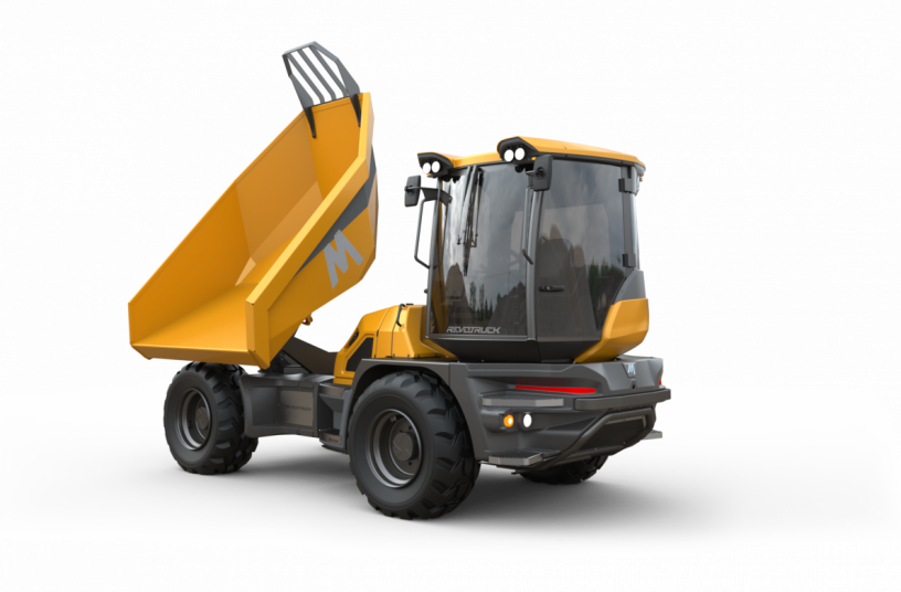 Mecalac launches the Revotruck: The safest and most ergonomic dumper on the market<br>IMAGE SOURCE: MECALAC