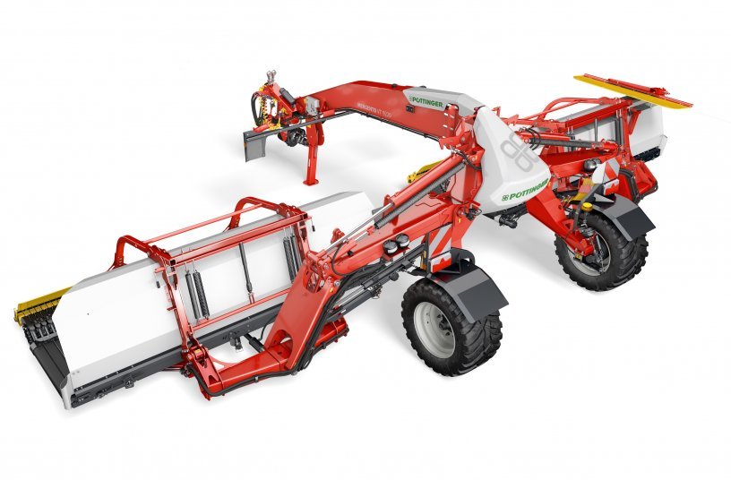 The new MERGENTO with innovative features  <br>IMAGE SOURCE: PÖTTINGER Landtechnik GmbH