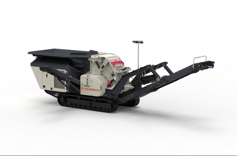 Metso Outotec Nordtrack I908 FRONT <br> Image source:  Metso Outotec