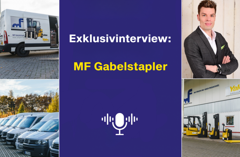 Interview mit Dr. Alexander Frass, Geschäftsführer von MF Gabelstapler<br>BILDQUELLE: LECTURA GmbH; MF Gabelstapler Service GmbH