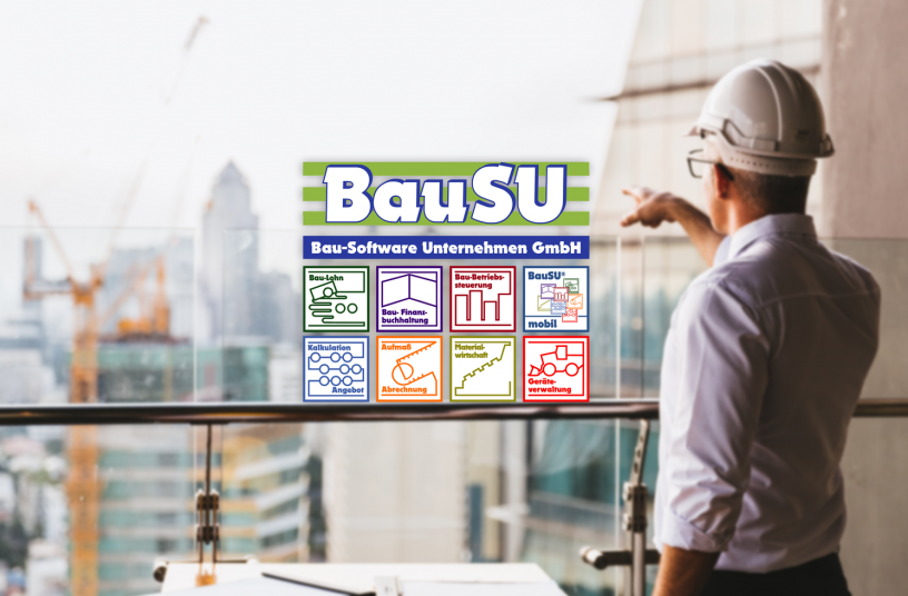 BauSU ERP-Software<br>BILDQUELLE: Bau-Software Unternehmen GmbH