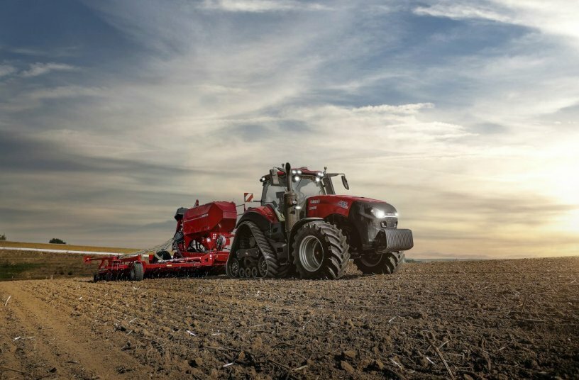 Mehr Power, smartere Technologie: Die neuen Case IH Magnum Traktoren setzen Maßstäbe<br>BILDQUELLE: Case IH