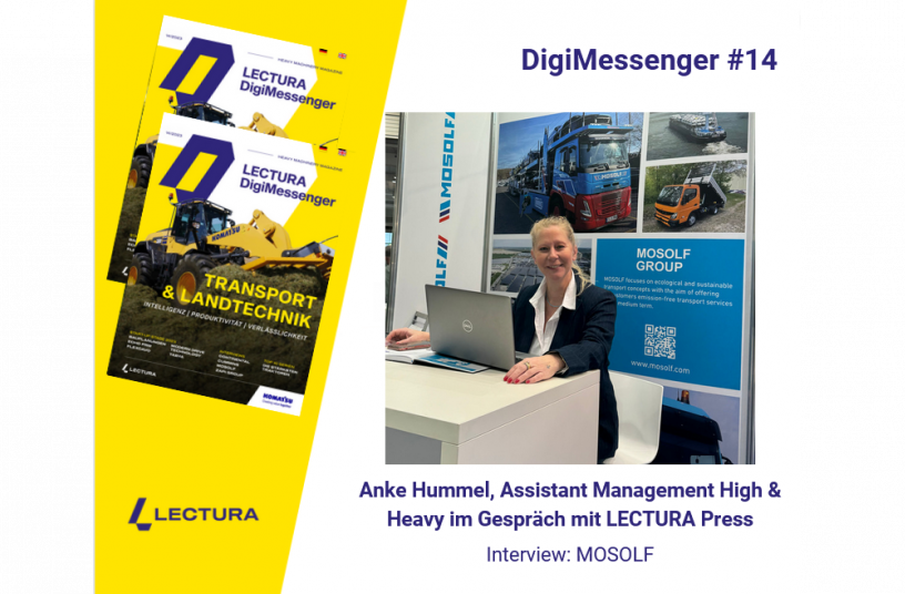 Anke Hummel, Assistant Management High & Heavy im Gespräch mit LECTURA Press<br>BILDQUELLE: LECTURA GmbH