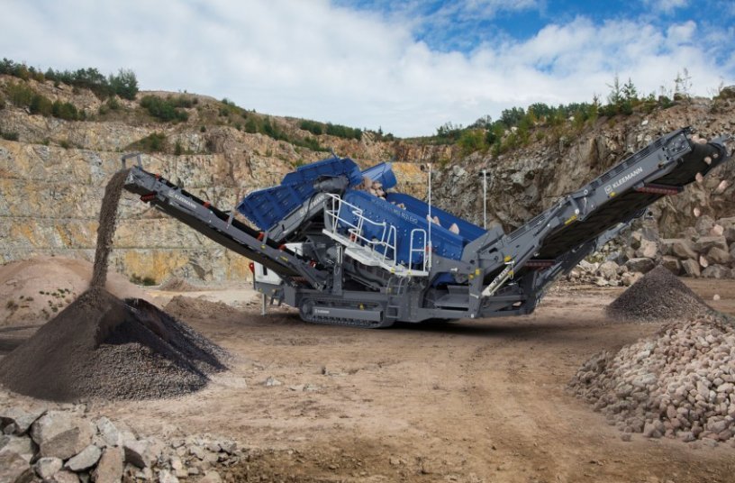 The MSS 802(i) EVO impresses with a feed capacity of up to 500 t/h in natural stone and in recycling.<br>IMAGE SOURCE: WIRTGEN GROUP